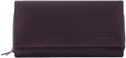 La Scala ADC-34 barna hátul kártyatartós bőr női pénztárca