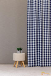  (4 szín) Baja kockás teflon-Kék