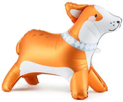 Partydeco Álló lufi, 35 inch 88 cm Corgi, csak levegővel tölthető (LUFI223071)