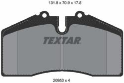 TEXTAR fékbetétkészlet, tárcsafék TEXTAR 2095310 (2095310)