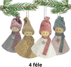  Textil gyermek akasztóval 4féle