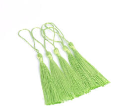 Cérnabojt - 8+5 cm, almazöld, 5 db