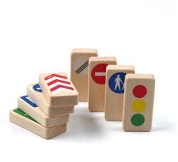 Waytoplay Semne de circulatie din lemn, 8 piese, Waytoplay