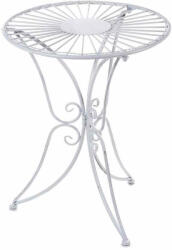 Decorer Masa fier alb patinat 44x54 cm (A53.30.83)