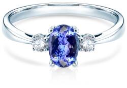 SAVICKI Inel Blue Lagoon: aur alb, tanzanit - savicki - 5 882,00 RON