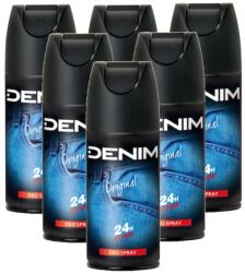 Denim Denim, deodorant spray babati, protectie 24h, 6 x 150 ml (5396)