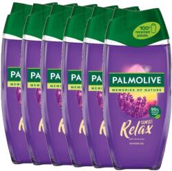 Palmolive Sunset Relax, gel de dus cu extract de lavanda, 6x250 ml (30208)
