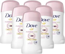 Dove Invisible Care, deodorant stick femei, 48h protectie, 6x40 ml (6938)