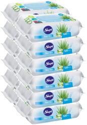 Sleepy Sleepy, servetele umede cu extract de Aloe Vera, 12x120 buc (27543)