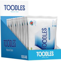 Toodles Natural Clean, servetele umede biodegradabile, 10 pachete x 48, 480 buc (SU00010)