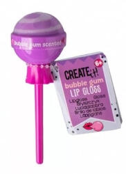 Brand Toys Balsam pentru buze Create It! Forma de acadea, Bubble gum, Mov (84803_02)