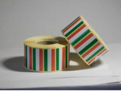 CV címke Címke TT 43x20mm 1500/tek. zászlós