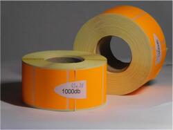 CV címke Címke TT 43x38mm fluó narancs 1000/tek. 40mag