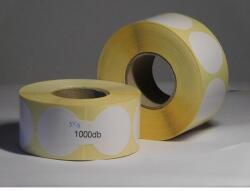 CV címke Címke kör TT 37 mm 1000/tek. fehér, 40mag