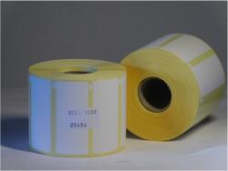 CV címke Címke termó 56x25 mm, 1000/tek. vezérlőlyukas/25mag