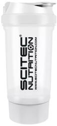 Scitec Nutrition Shaker Traveller 500 ml, alb