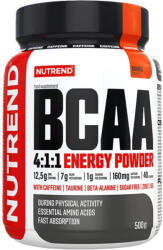 Nutrend BCAA 4: 1: 1 Energy Powder 500 g, zmeură