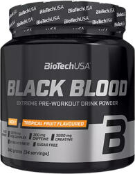 BioTechUSA Black Blood NOX+ 340 g, fructe tropicale