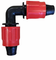 EU Csepegtetőszalag csőcsatlakozó könyök (17x17)