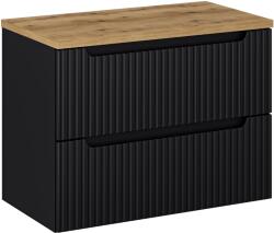 Comad Set dulap Comad Nova Black NOVA BLACK D2 82-80-2S, blat Comad Nova Oak NOVA OAK A 89-80 (SETNOBBOAK80CMS)