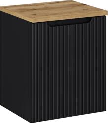 Comad Set dulap Comad Nova Black NOVA BLACK D2 82-50-2D, blat Comad Nova Oak NOVA OAK A 89-50 (SETNOBBOAK50CMD)