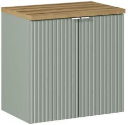 Comad Set dulap Comad Line Reed Green LINE REED GREEN D 82-60-2D, blat Comad Nova Oak NOVA OAK A 89-60 (SETLRGBOAK60CMD)