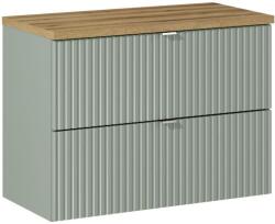 Comad Set dulap Comad Line Reed Green LINE REED GREEN D 82-80-2S, blat Comad Nova Oak NOVA OAK A 89-80 (SETLRGBOAK80CMS)