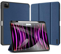 Dux Ducis Apple IPAD Pro 13 (2024), Dux Ducis Domo tablet tok, Asztali tartó, Sötétkék