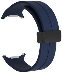 Samsung Galaxy Watch Ultra mágneses szilikon óraszíj, 24mm, sötétkék (CEL-STRAP-WATCH7U-BL) - speedshop