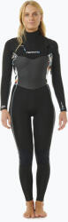 Rip Curl Női neoprén ruha Rip Curl Dawn Patrol 4/3mm Chest Zip Sublimed black/ black/ multi