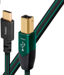 AudioQuest Forest USB C -> USB B 2.0 kábel 0, 75m (USBFOR20.75CB)