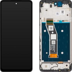Motorola Piese si componente Display cu Touchscreen Motorola Moto G24, cu Rama, Negru, Service Pack 5D68C23810 (5D68C23810)