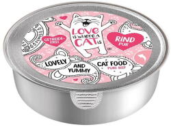 Love is where a cat is Hrana pentru pisici 2190240, fără gluten, 85 g - pcone