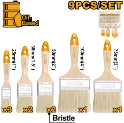 INGCO Ecset készlet 9 részes INGCO (CHPTB0114091) (CHPTB0114091)