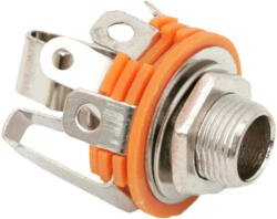 Thunder Germany JCK-143 6, 3 mm Jack aljzat, Sztereó, Fém ház - mkaudio