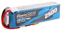Gens ace 2500mAh 22.2V 80C 6S1P Lipo Battery Pack with XT60 plug (GEA25006S80X6) - jatekotthon
