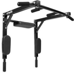 VirtuFit Falra szerelhető húzódzkodó, tolódzkodó, hasprés állvány - pepita