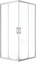 Laveo Bresso zuhanykabin 90x90 cm króm fényes/átlátszó üveg JKD096K (JKD096K)