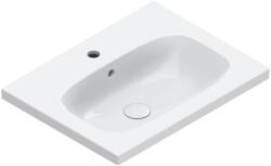 CATALANO Alvea mosdótál 60x46 cm négyszögletes klasszikus-beépíthető fehér fényes 0620601001 (0620601001)