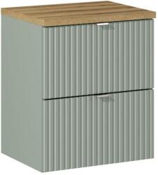 Comad Készlet szekrény Comad Line Reed Green LINE REED GREEN D 82-50-2S, pult Comad Nova Oak NOVA OAK A 89-50