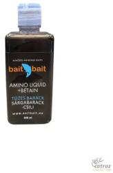 Bait Bait BaitBait Amino+Betain Locsoló Tüzes Barack 250ml - Bait Bait PVA Barát Aroma Liquid (BBAL-TB)