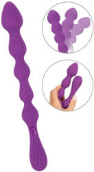 You2Toys - Dildo anal flexibil, cu bile - (mov) (50043570000) Dildo