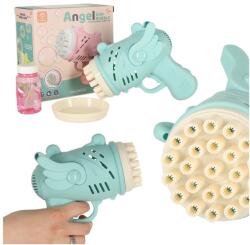  Szappanbuborék fújó pisztoly szárnyakkal - kék (KX4892_1)