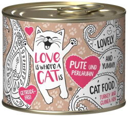 Love is where a cat is Hrana pentru pisici 2191640, fara gluten, 200 g - pcone