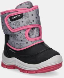 Geox gyerek téli csizma B263WG 0BCMN B FLANFIL B ABX szürke - szürke 23