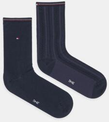 Tommy Hilfiger zokni 2 pár sötétkék, női, 701229856 - sötétkék 39/42