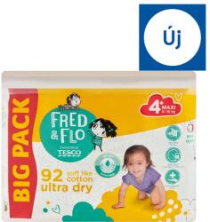 Tesco Fred & Flo 4+ Maxi 9-16 kg pelenka 92 db