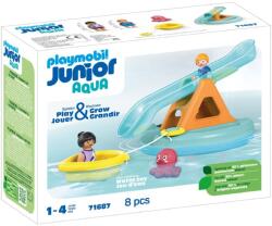 Playmobil Junior Aqua - Balansoar de apa si barcuta (4008789716873)