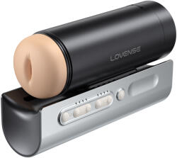 Lovense Solace Pro - okos, fel-le mozgó maszturbátor (fekete) (6972677430364)