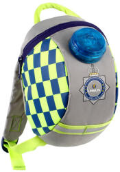 LittleLife Rucsac de urgență LittleLife pentru copii mici Police 2 L cu lumină intermitentă